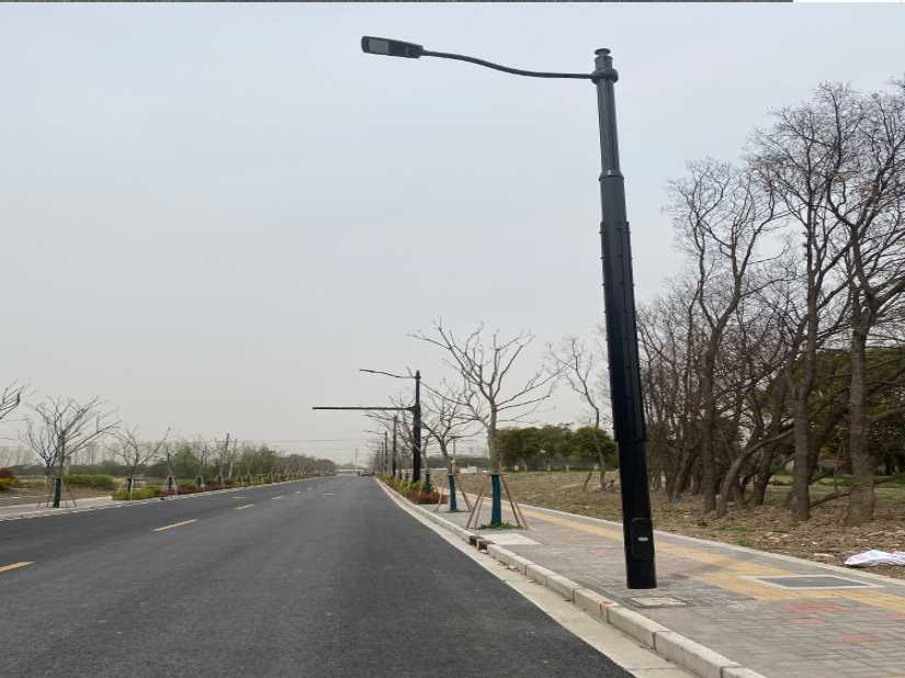 临河区上海综合杆 太阳能路灯工程